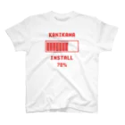 kg_shopのカニカマインストール スタンダードTシャツ