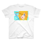 ネタＴシャツのハロデザイン(夏・女の子) Regular Fit T-Shirt