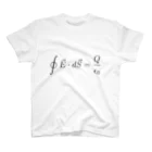 0reの美しい公式　ガウスの法則 Regular Fit T-Shirt