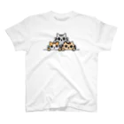 chi-bitのじーっとみる猫（3匹組） Regular Fit T-Shirt