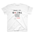 WASH_TAGのORGANIC100% スタンダードTシャツ