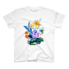 喫茶角砂糖の真昼の花畑 スタンダードTシャツ