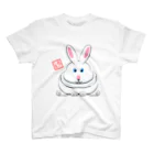 プラットフォームの正面からのうさぎさん Regular Fit T-Shirt