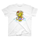 にゃんぴーの水着のにゃんぴー（浮き輪） スタンダードTシャツ