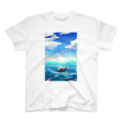 Rêverの海ラッコ スタンダードTシャツ