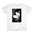 MUGEN ARTの小原古邨　芦に白鳥  Ohara Koson / Swan and Reeds Regular Fit T-Shirt