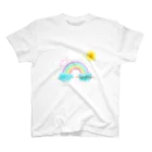 mopumopuのふんわりレインボー スタンダードTシャツ