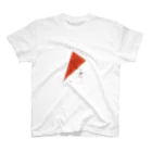 Hの三角形　red スタンダードTシャツ