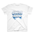 Draw by kiki.🕊の【フロントプリント】かけ水ALWAYS SAUNA スタンダードTシャツ