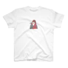 osuzu. のelephant × red girl  スタンダードTシャツ