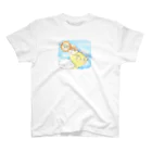 春川ハル。のコザクラインコちゃんとおひさま☀️ スタンダードTシャツ