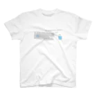 もぃもぃのお店のWASDだけ水色【キーマウシリーズ】 Regular Fit T-Shirt