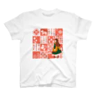 Cicogna（チコーニャ）のpatchwork GIRL Regular Fit T-Shirt