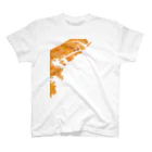 cuuyabowの横浜港 Orange Time Renewal Regular Fit T-Shirt