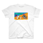 おててすこーぷのネコとまぬけなサバイバル スタンダードTシャツ