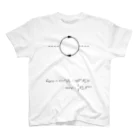 数学や数理物理を普及したい物理学徒の数式01(QCD Lag.) Regular Fit T-Shirt