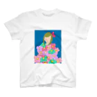 KAEDEsanの花ドレスを着た少女 Regular Fit T-Shirt