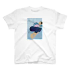 SUMMER_deepseaのTwo Summers taking a nap. 〜昼寝する二人のサマー〜 スタンダードTシャツ