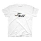 CHIYONの【カラフルver.】u-Town(ユーターン)ロゴ スタンダードTシャツ