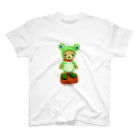 chiku_chiku_kawaiiのc1_kawaiiFrogくまさん Regular Fit T-Shirt