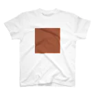 「Birth Day Colors」バースデーカラーの専門店の1月10日の誕生色「ボンベイ・ブラウン／Bombay Brown」 スタンダードTシャツ