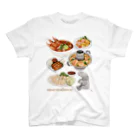 プカちゃんのタイTシャツのお店の手描き風タイ料理Tシャツ スタンダードTシャツ