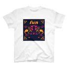 るいさんちのエスニックエレファント　fun スタンダードTシャツ