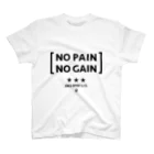 JENCO IMPORT & CO.のJENCO [ NO PAIN NO GAIN ] スタンダードTシャツ