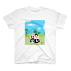 Nisaburo ☆kの春の公園にて。 スタンダードTシャツ