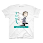 メイプル楓／イラストレーターの【現代社会：その直感の理由】/ Vol019568_suzuri_text Regular Fit T-Shirt