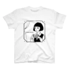 ふむふむのふむふむの空想お茶会『ボブの女の子』 Regular Fit T-Shirt