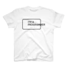 FUNNY JOKESのI'M A PROGRAMMER」（私はプログラマーです） スタンダードTシャツ