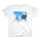 Toanaのくまくましろ スタンダードTシャツ