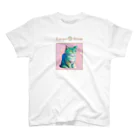 縞ネコ屋のネコTシャツ (007猫) Regular Fit T-Shirt