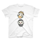 Ohiro’s Shop のハチとアリの海水浴(両面プリント) スタンダードTシャツ