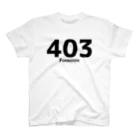 エクスペクト合同会社の403 スタンダードTシャツ