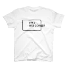 FUNNY JOKESのI'M A WEB CORDER スタンダードTシャツ