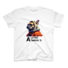 ASTRO AIのASTRO ANIMAL'S french bulldog Regular Fit T-Shirt