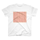 みかんの楽しい犬の模様２（赤） Regular Fit T-Shirt