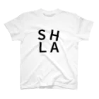 Landscape Architecture｜Studio HataKeのSHLA ｜Black Regular Fit T-Shirt