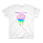 竹ノ子堂 無人販売所の脳汁(Brain juice) スタンダードTシャツ