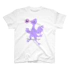 Kelfoy.のオヴィラプトル(むらさき) スタンダードTシャツ