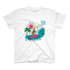 BLUE ISLAND BEER グッズストアのBLUE ISLAND SURFER スタンダードTシャツ