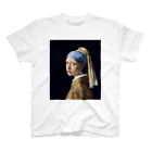 世界美術商店の真珠の耳飾りの少女 / Girl with a Pearl Earring スタンダードTシャツ