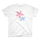 サブカルビジネスセンター尼崎のfloral geometric スタンダードTシャツ