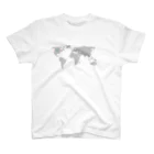 pushback store のジリス分布図Tシャツ スタンダードTシャツ