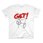 まるくのかぶとむし_GET! スタンダードTシャツ