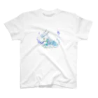 でざき工房のもぐもぐきりん スタンダードTシャツ