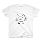 びぎなーちゃんShopのねこの絵 スタンダードTシャツ