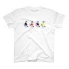 白いトラ-VARIOUS TIGERSのサッカー。 Regular Fit T-Shirt